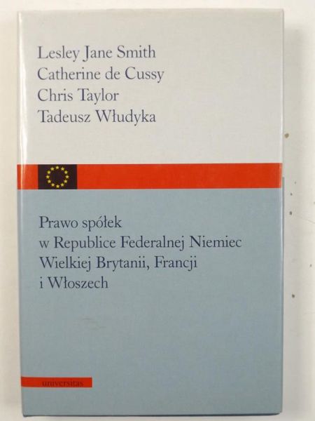 Prawo spółek w Republice Federalnej Niemiec, Wielkiej Brytanii, Francji i Włoszech