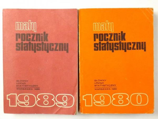 Krzeczkowska Eugenia,   - Mały rocznik statystyczny 1980/1989