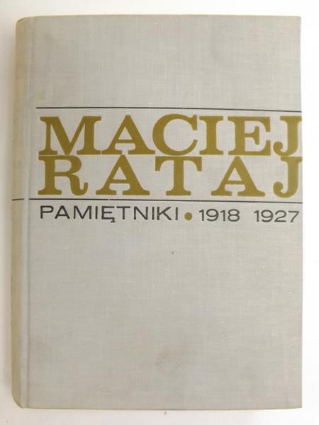 Pamiętniki 1918-1927