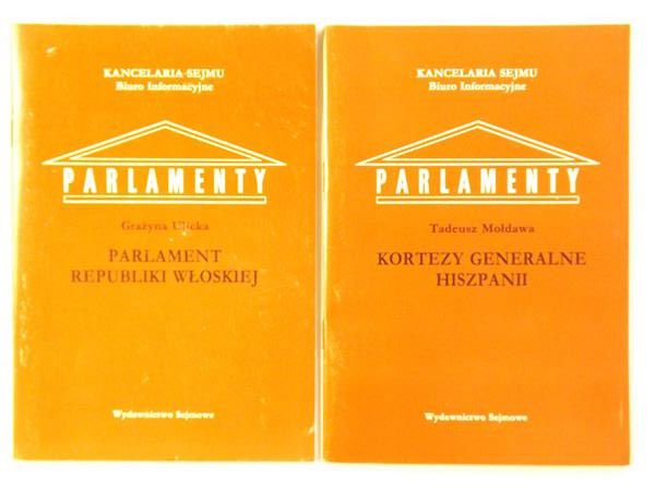 Ulicka Grażyna,   - Parlament Republiki Włoskiej / Kortezy generalne Hiszpanii