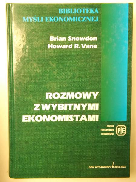 Snowdon Brian,    - Rozmowy z wybitnymi ekonomistami, BME