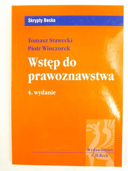 Wstęp do prawoznawstwa, wyd. 4