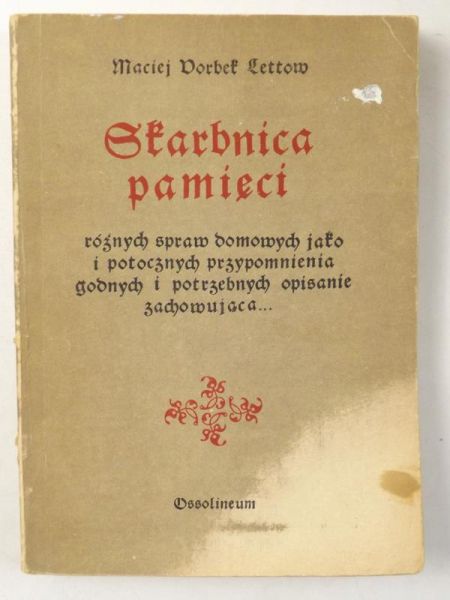 Skarbnica pamięci. Pamiętnik lekarza króla Władysława IV