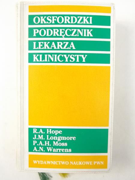Hope R. /  J. - Oksfordzki podręcznik lekarza klinicysty