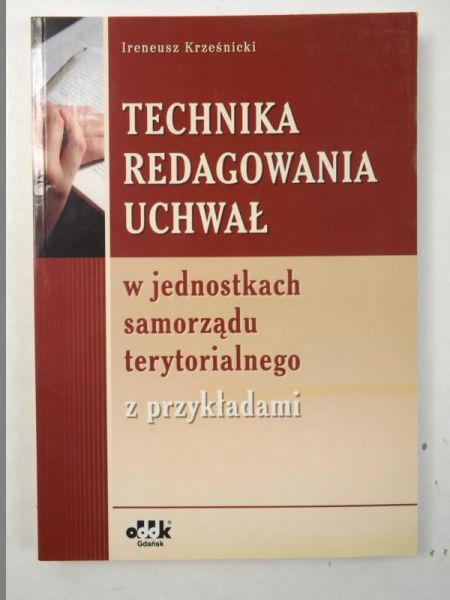 Technika redagowania uchwał