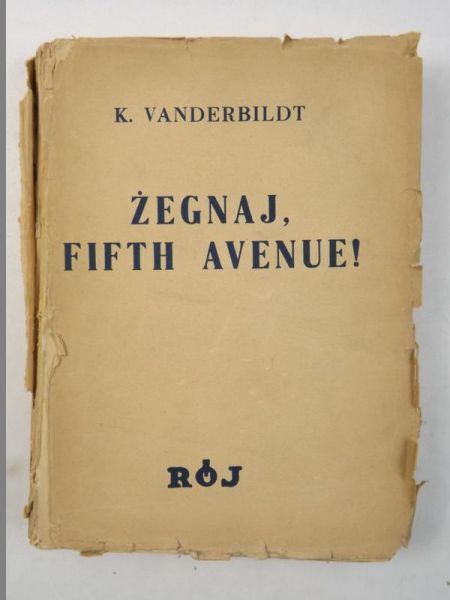 Żegnaj, Fifth Avenue!, 1936 r.