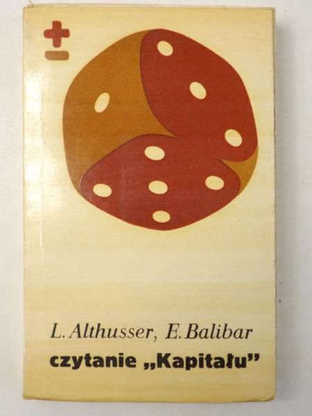 Althusser L., Balibar  - Czytanie "Kapitału", BMW