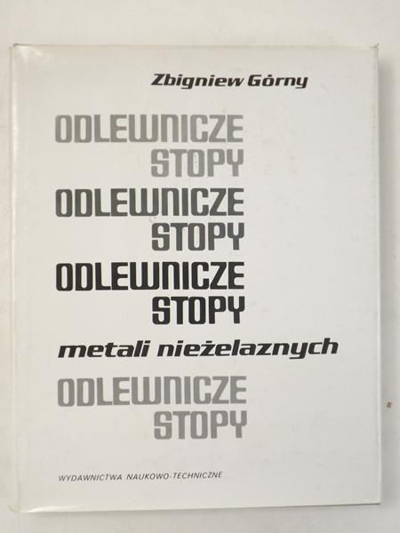 Odlewnicze stopy metali nieżelaznych