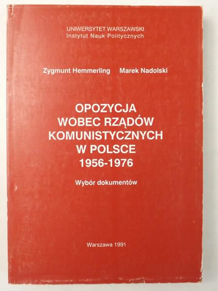 Opozycja wobec rządów komunistycznych w Polsce 1956-1976