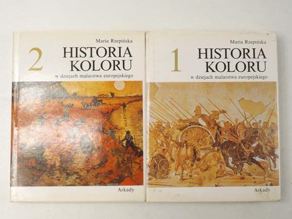 Historia koloru w dziejach malarstwa europejskiego, tom I-II