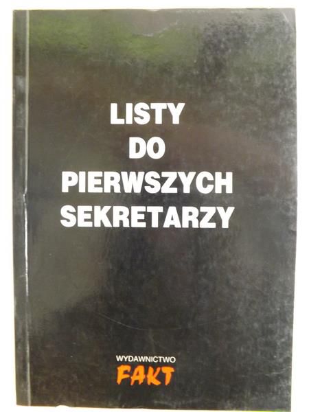 Listy do pierwszych sekretarzy