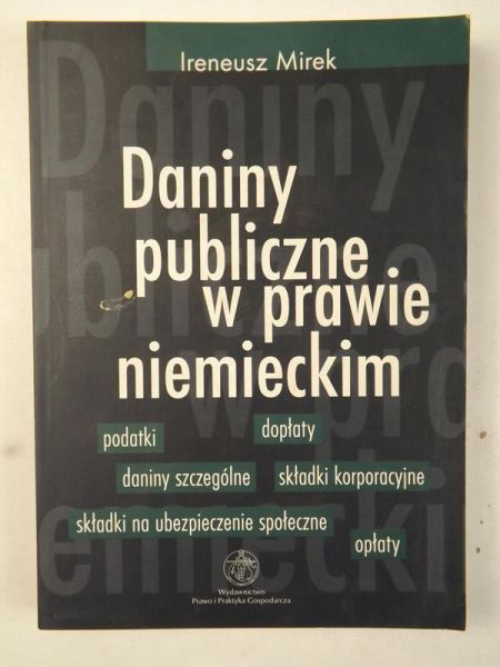 Daniny publiczne w prawie niemieckim