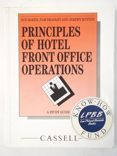 Principles of hotel front office operations