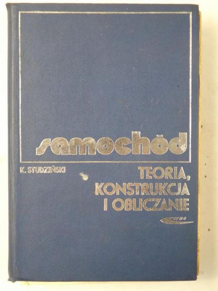 Samochód. Teoria, konstrukcja i obliczanie
