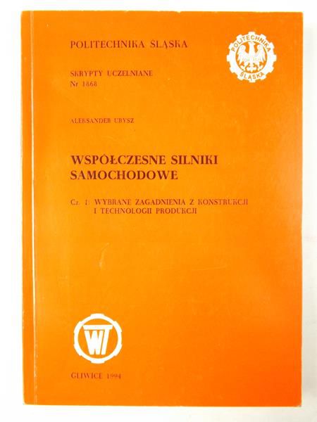 Współczesne silniki samochodowe, Część 1