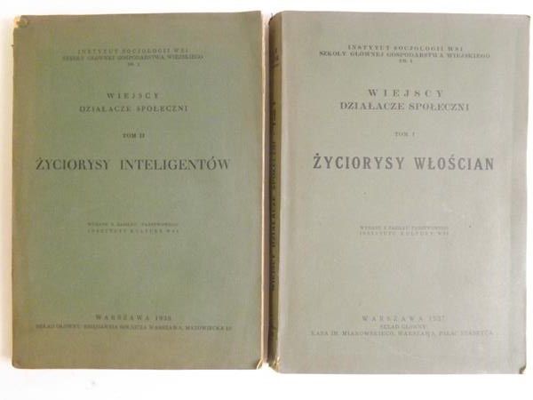 Wiejscy działacze społeczni, Tom I-II