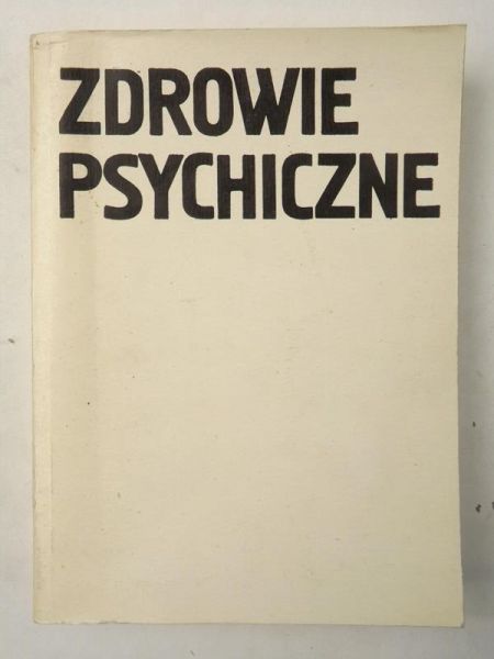 Zdrowie psychiczne