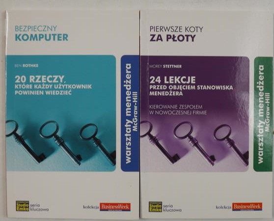 Pierwsze koty za płoty  Bezpieczny komputer - zestaw