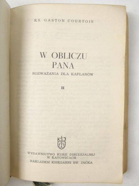 Courtois Gaston - W obliczu Pana. Rozważania dla kapłanów