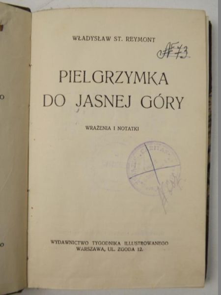 Pielgrzymka do Jasnej Góry, 1930 r.
