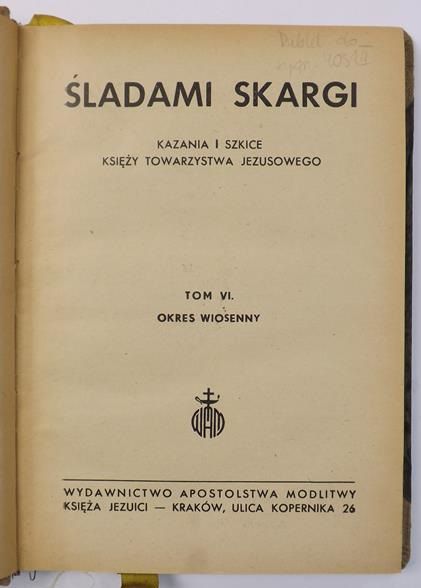 Śladami Skargi, Tom VI, 1948 r.