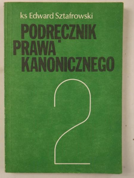 Podręcznik prawa kanonicznego, tom II