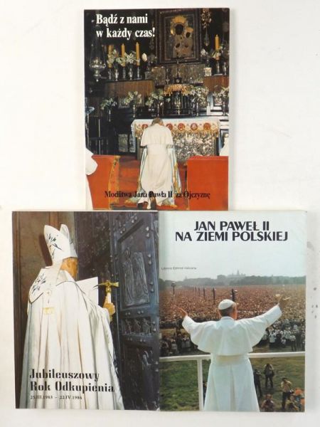 Jan Paweł II - Zestaw 3 książek