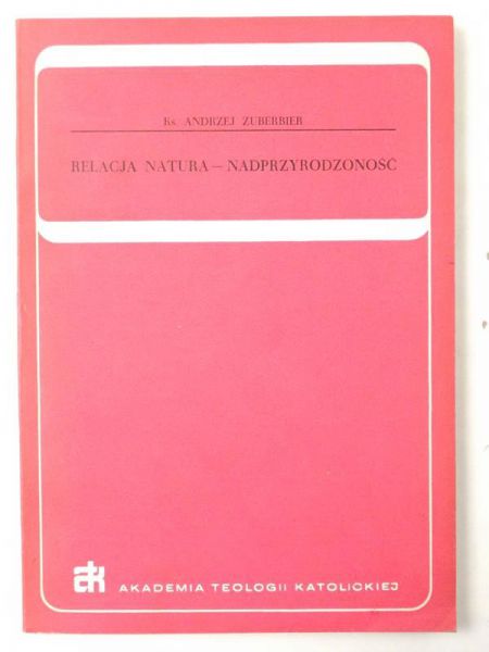 Relacja natura- nadprzyrodzoność