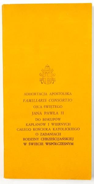 Jan Paweł II - Adhortacja Apostolska Familaris Consortio