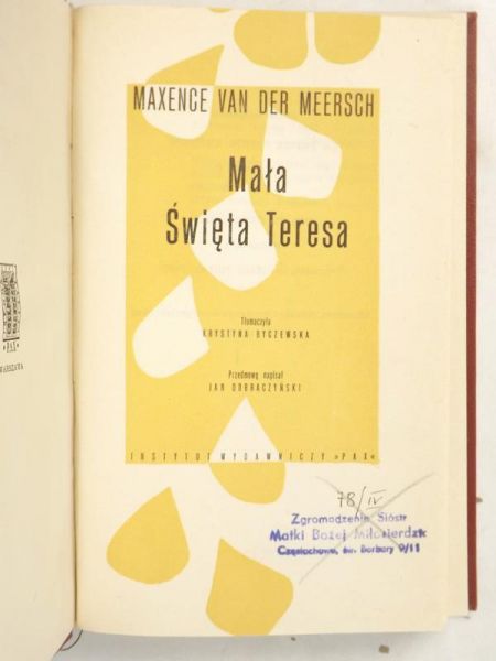 Mała święta Teresa