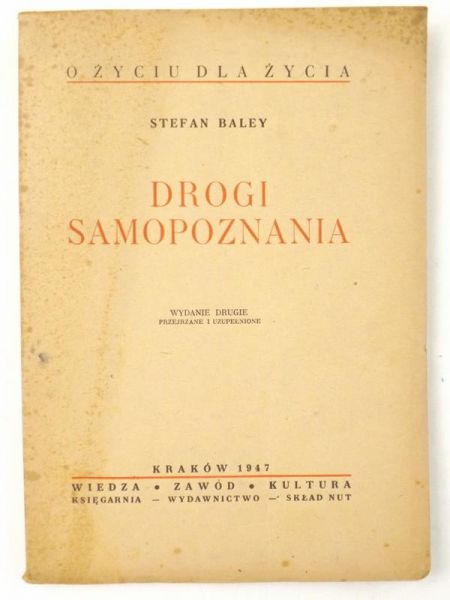 Drogi samopoznania, 1947