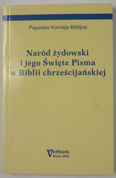 Naród żydowski i jego Święte Pisma w Biblii chrześcijańskiej