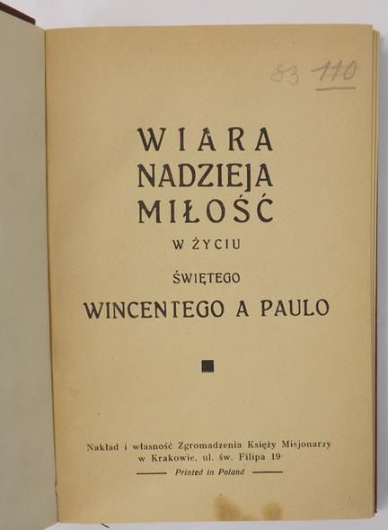 Wiara, nadzieja, miłość