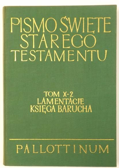 (red.) -  Lamentacje Księga Barucha, Tom X, Cz. 2