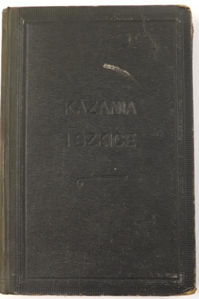 Kazania i Szkice, 1921 r.