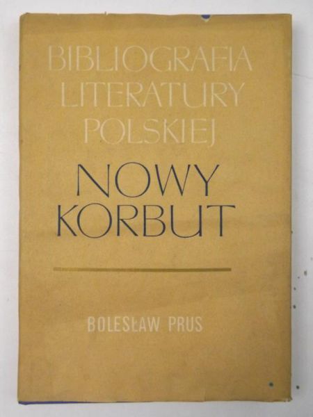 Nowy Korbut: Bolesław Prus