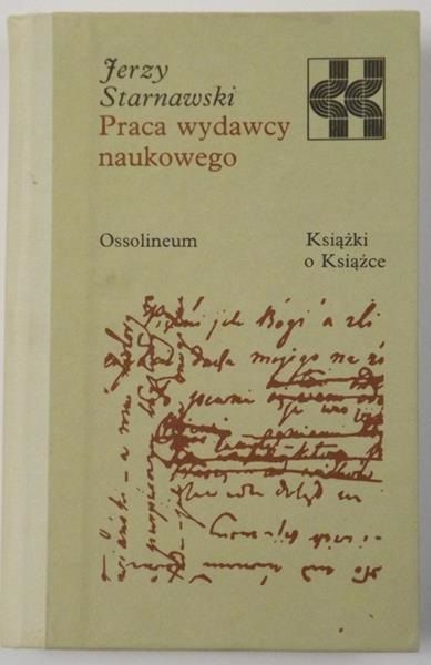 Praca wydawcy naukowego