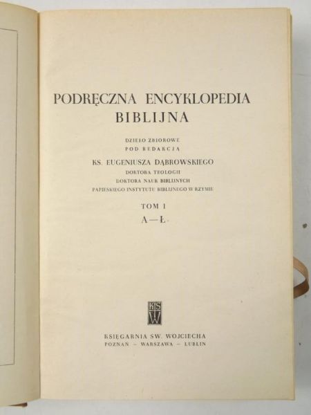Podręczna encyklopedia Biblijna