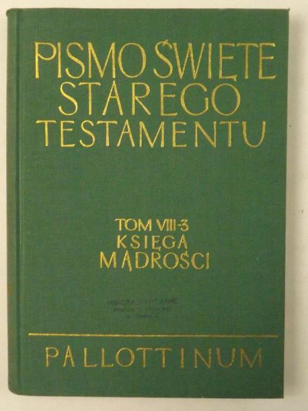 Romaniuk Kazimierz (oprac.) - Księga Mądrości, Tom VIII-3