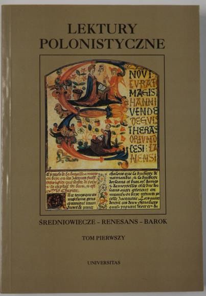 Borowski Andrzej (red.) -  Lektury polonistyczne - średniowiecze, renesans, barok, Tom I
