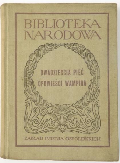 Dwadzieścia pięć opowieści Wampira, BN