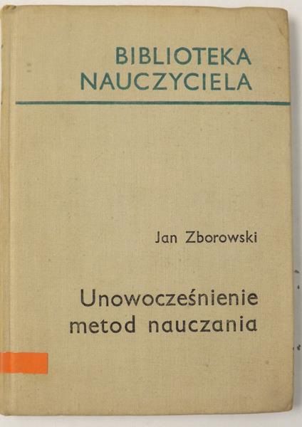 Unowocześnienie metod nauczania