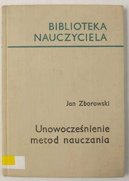 Unowocześnienie metod nauczania