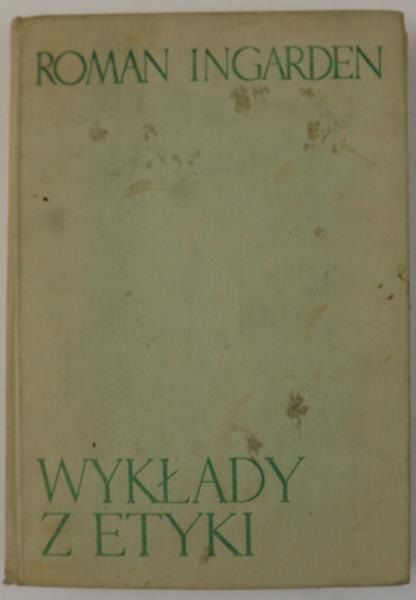 Ingarden Roman - Wykłady z etyki