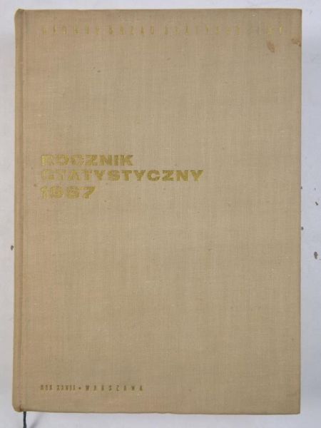Gluziński Józef (red.) - Rocznik statystyczny 1967