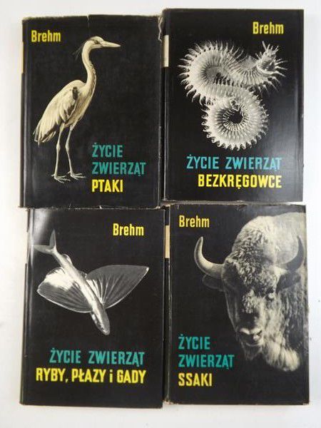 Brehm Alfred - Życie zwierząt: Ptaki / Ryby, płazy i gady / Ssaki / Bezkręgowce