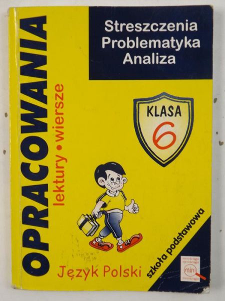 Opracowania, lektury, wiersze: Język polski - klasa 6