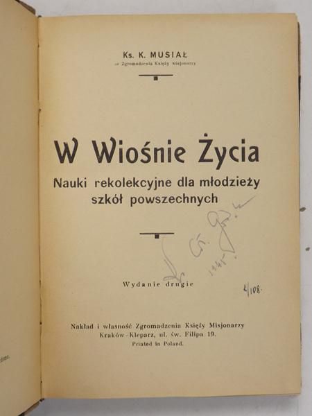 W wiośnie życia