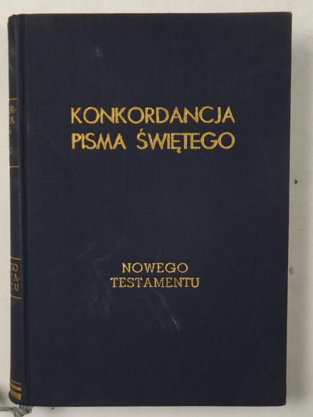 ks.   - Konkordancja podręczna Pisma Świetego Nowego Testamentu