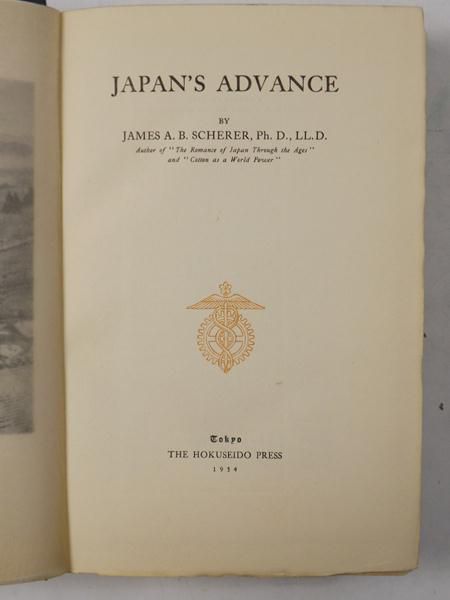 Japan's advance, 1934